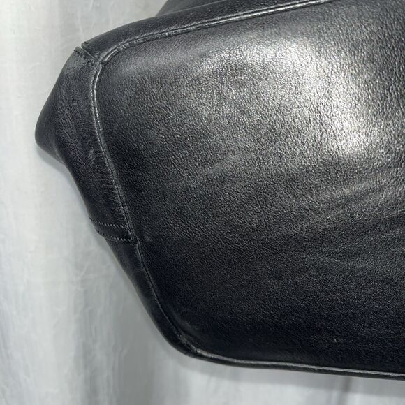 Coach 9151 Legacy Vintage Bucket Shoulder Hobo Bag Black Leather - Picture 8 of 11